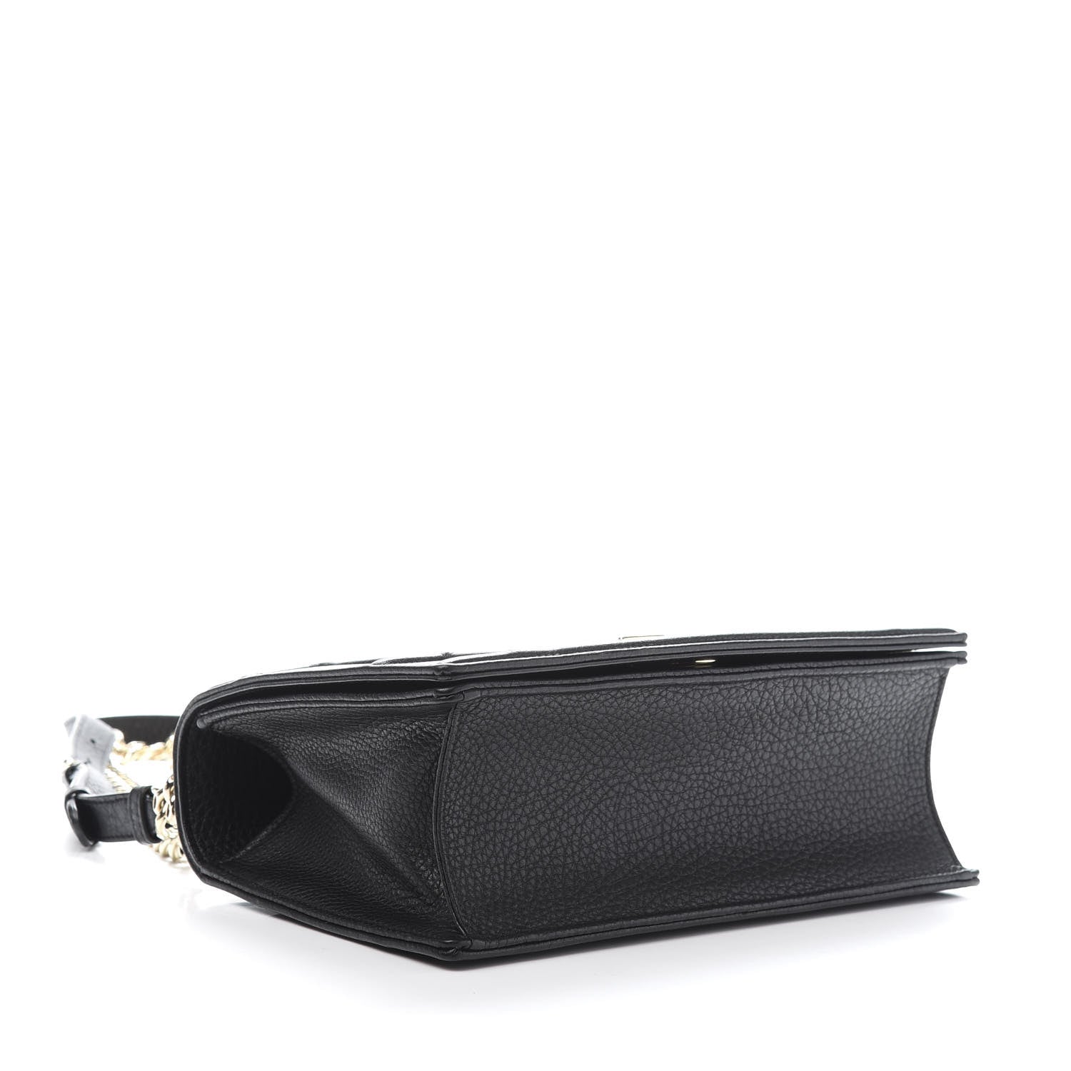 Christian Dior Grained Calfskin Medium Diorama Flap Bag Black 4 of 10