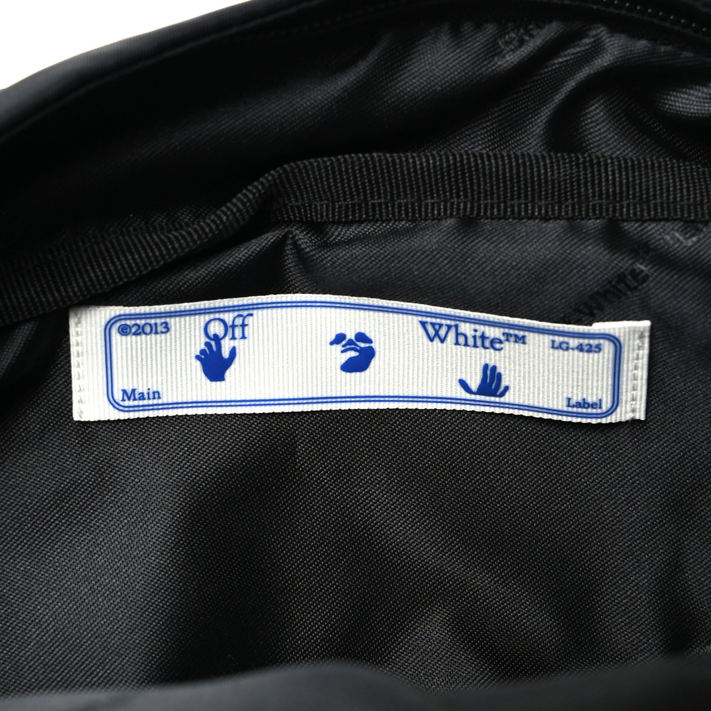 Nylon Logo Bumbag Black