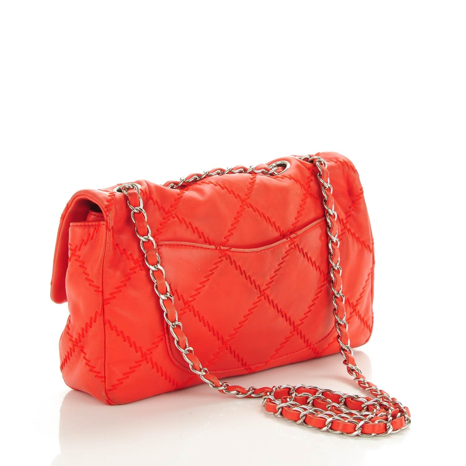 Chanel Calfskin Ultimate Stitch Flap Red 3 of 7