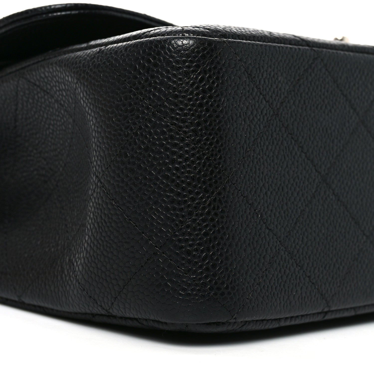 Chanel Caviar Quilted Jumbo Double Flap Black 9 of 11