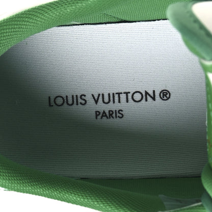 Louis Vuitton Calfskin Charlie Sneaker 36 White Green 9 of 9