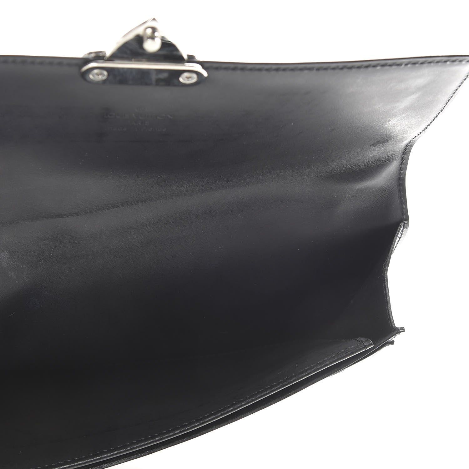 Louis Vuitton Monogram Glace Anouchka Pochette MM 6 of 11