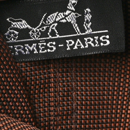 Hermes Canvas Herline PM Tote Brown 6 of 9