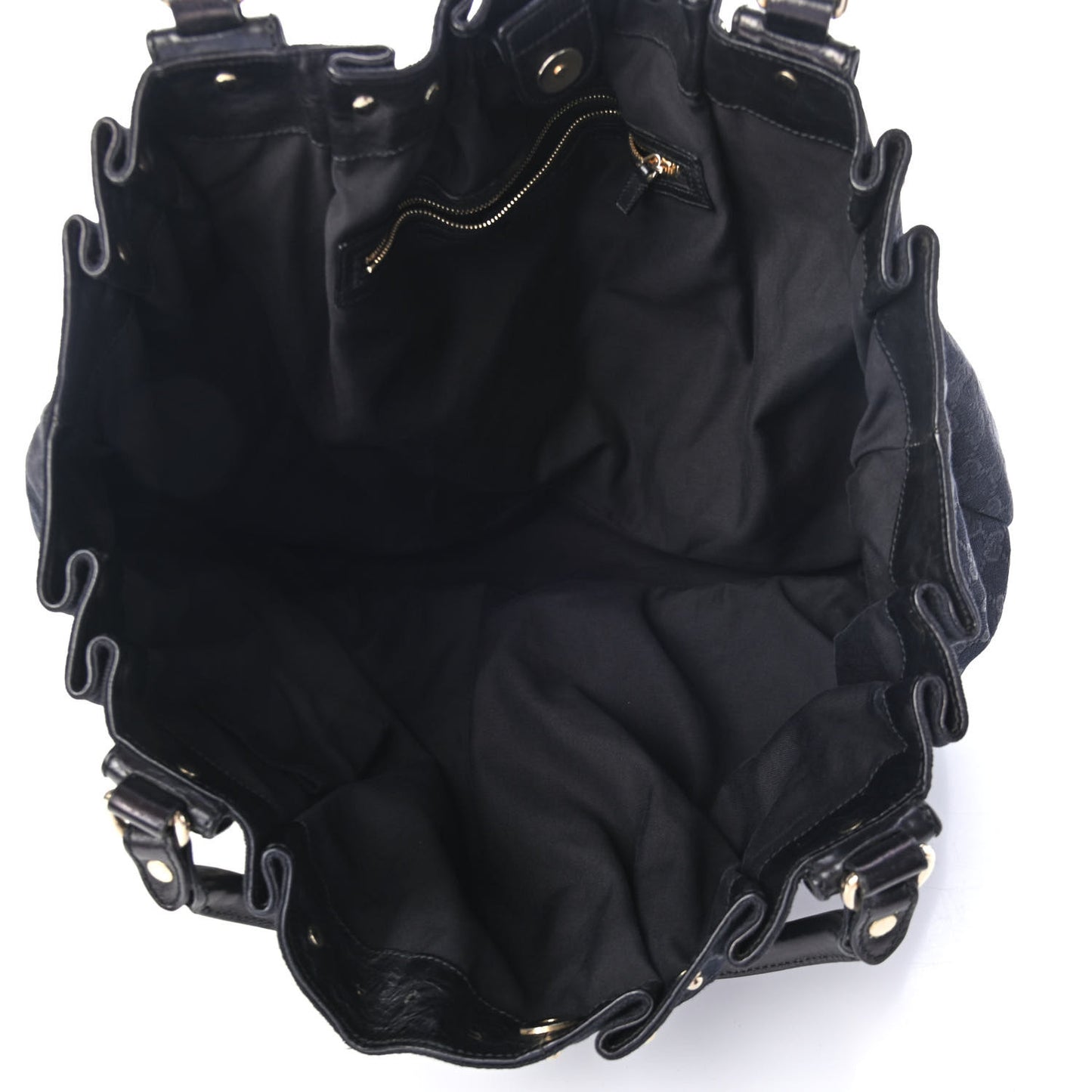 Monogram Studded Pelham Tote Black