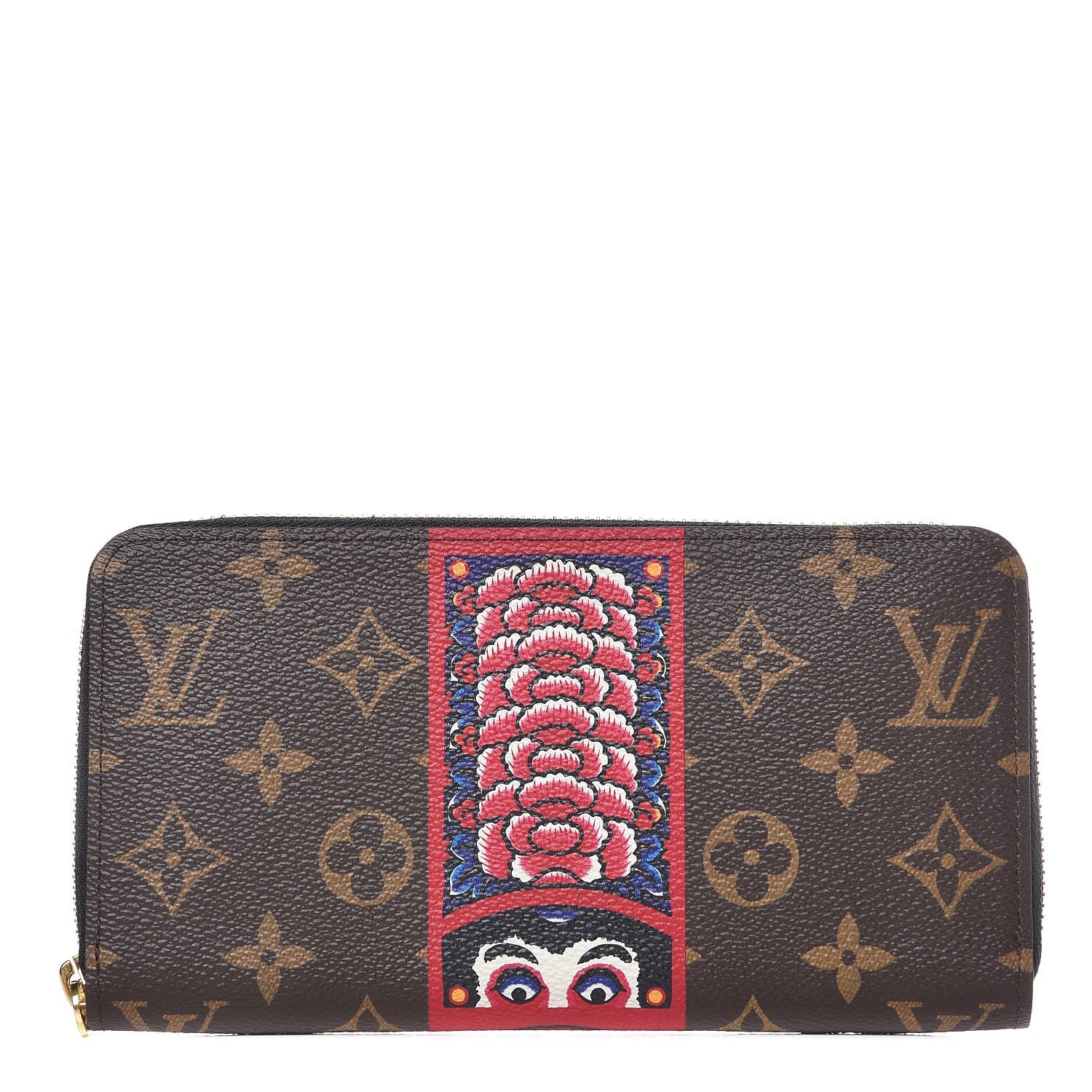Louis Vuitton Monogram Kabuki Zippy Wallet 1 of 8