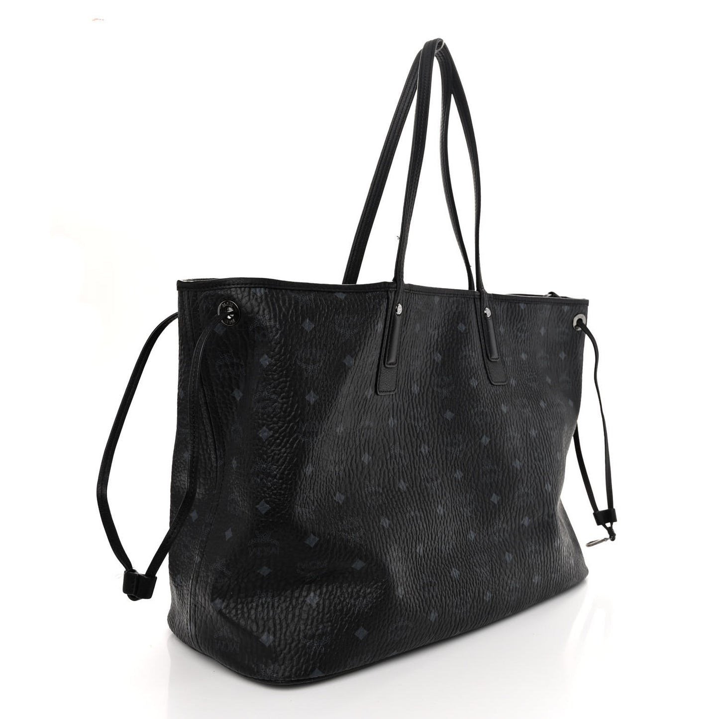 Visetos Large Liz Reversible Shopper Tote Black