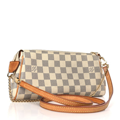 Louis Vuitton Damier Azur Eva Clutch 3 of 8