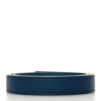 Hermes Epsom Swift 32mm Belt Strap 90 36 Malachite Bleu Saphir 2 of 5