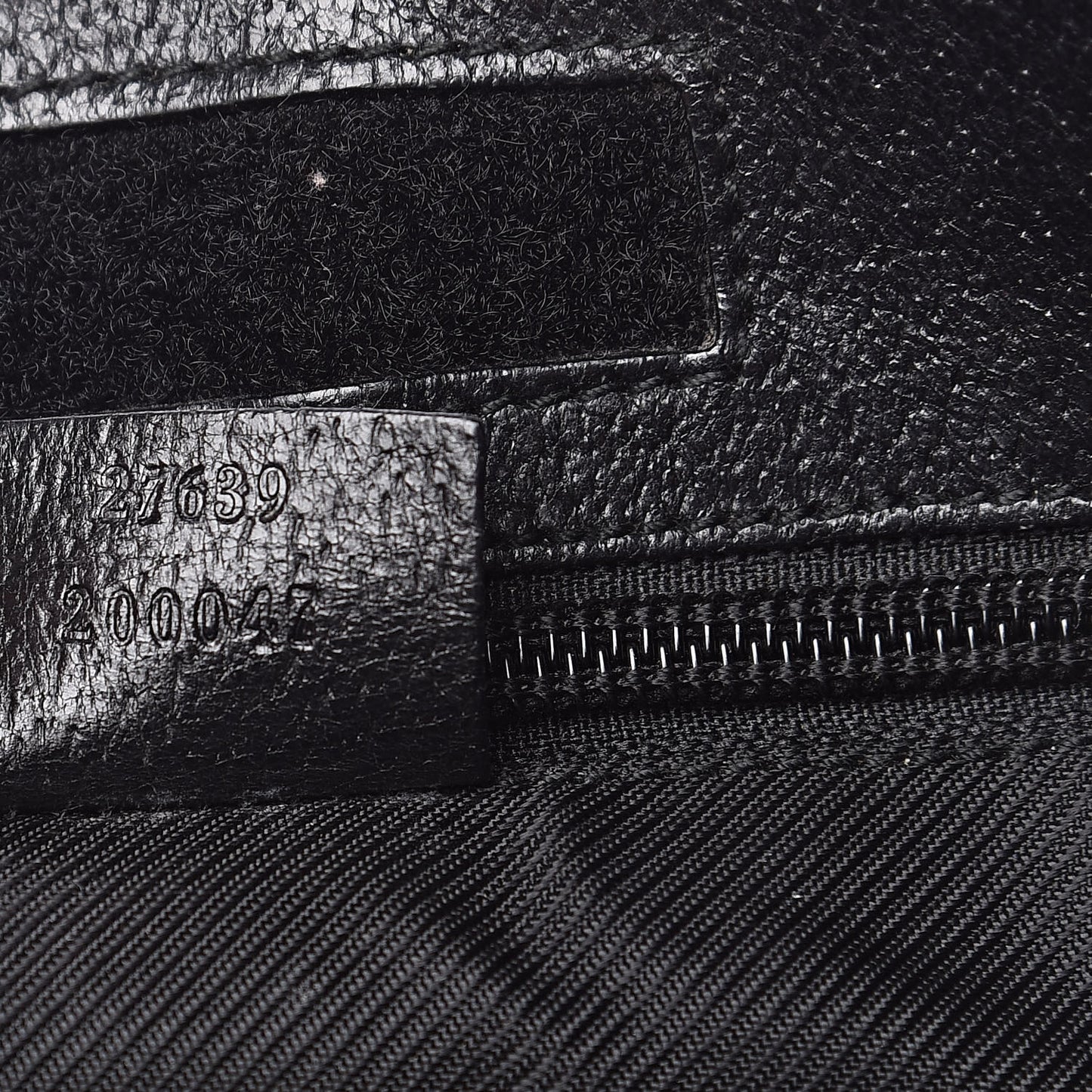 GG Monogram Messenger Crossbody Bag Black