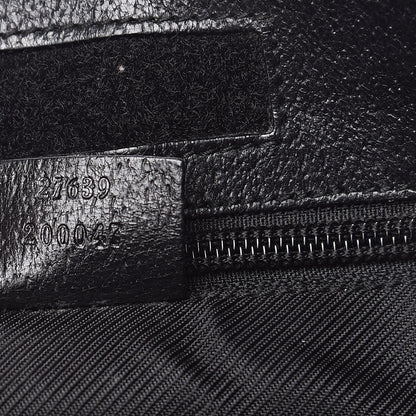 Gucci GG Monogram Messenger Crossbody Bag Black 7 of 12