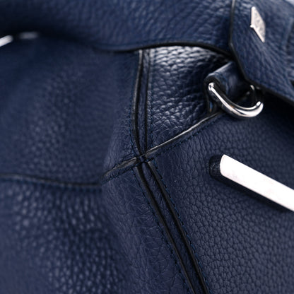 Loewe Calfskin XL Puzzle Bag Deep Blue 9 of 16