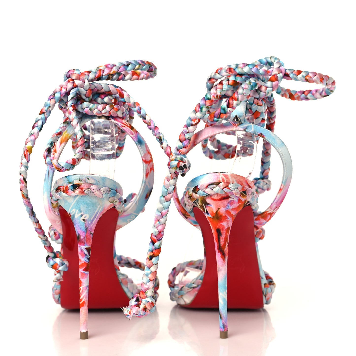 Satin Braided Sandal Multicolor 39