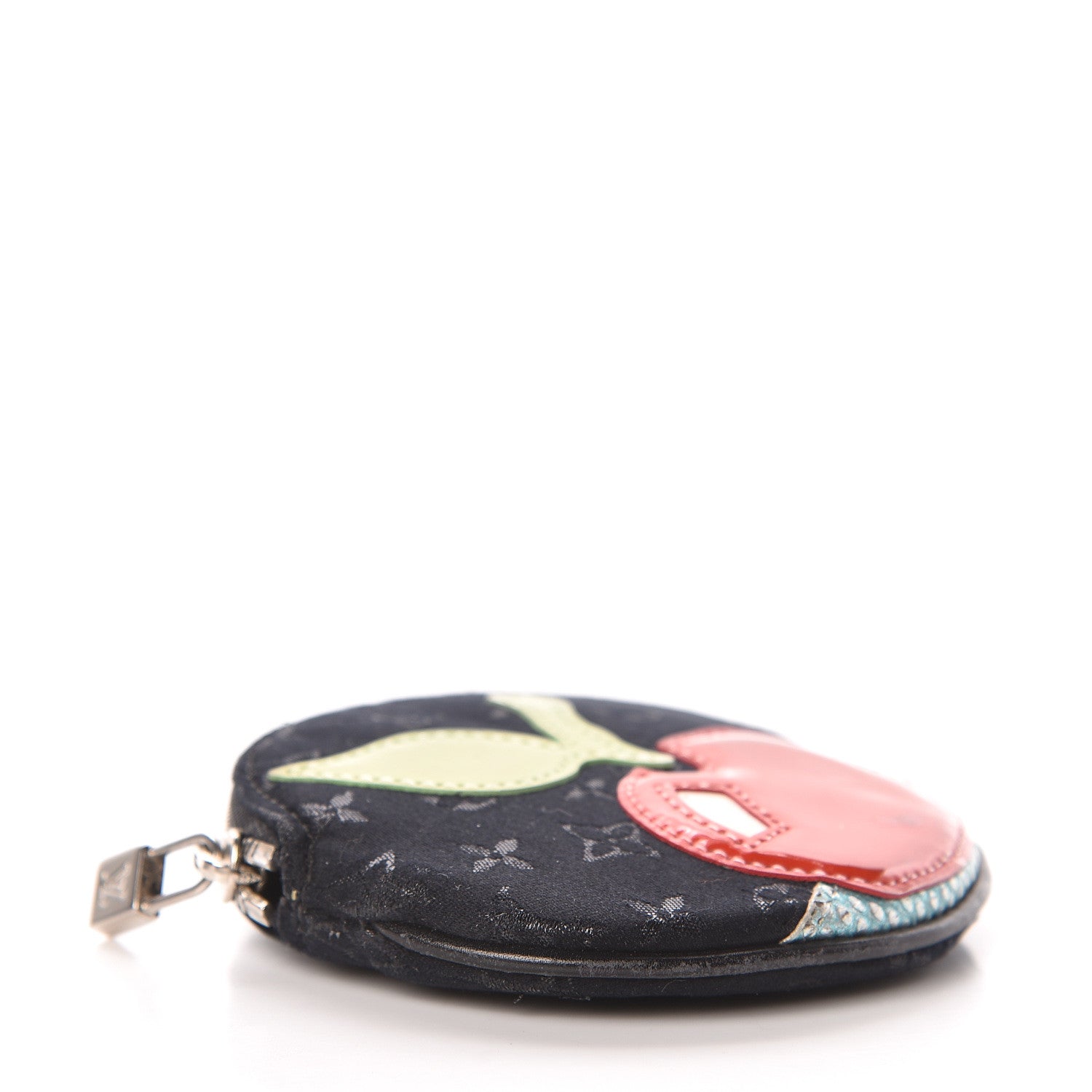 Louis Vuitton Mini Monogram Conte de Fees Apple Round Coin Purse 4 of 7