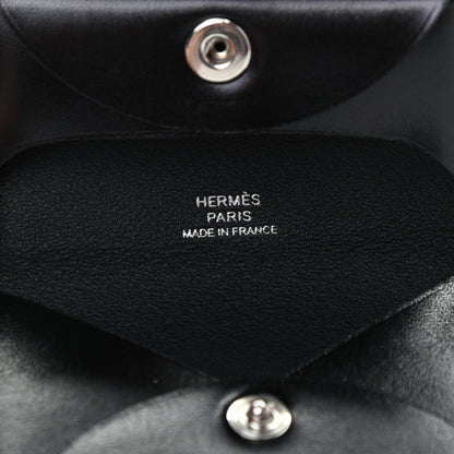 Hermes Box Bastia Coin Purse Black 6 of 7