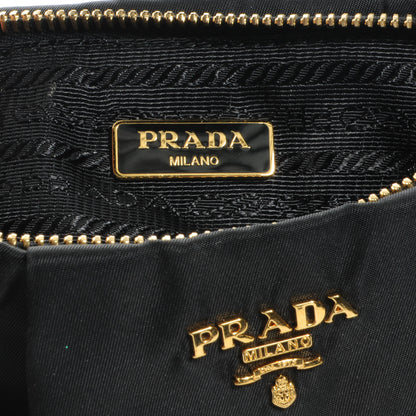 Prada Tessuto Nylon Clutch Wristlet Nero Black 6 of 10