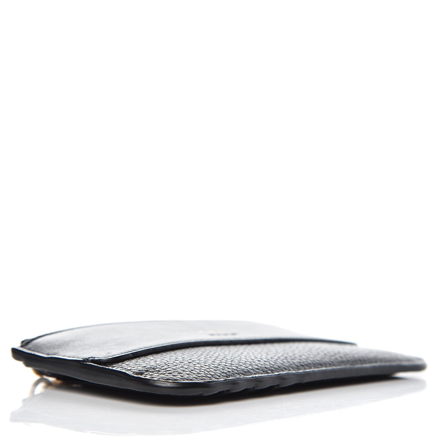 Chloe Grained Calfskin Drew Card Holder Black 4 of 9