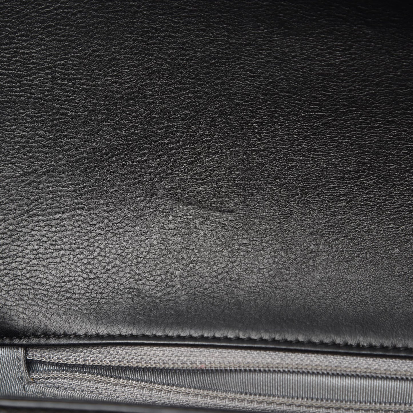 Calfskin Quilted Double Stitch New Medium Boy Flap Black