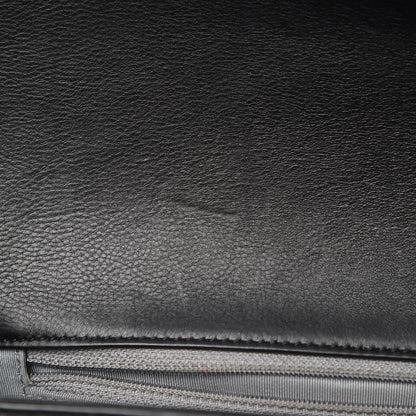 Chanel Calfskin Quilted Double Stitch New Medium Boy Flap Black 12 of 17