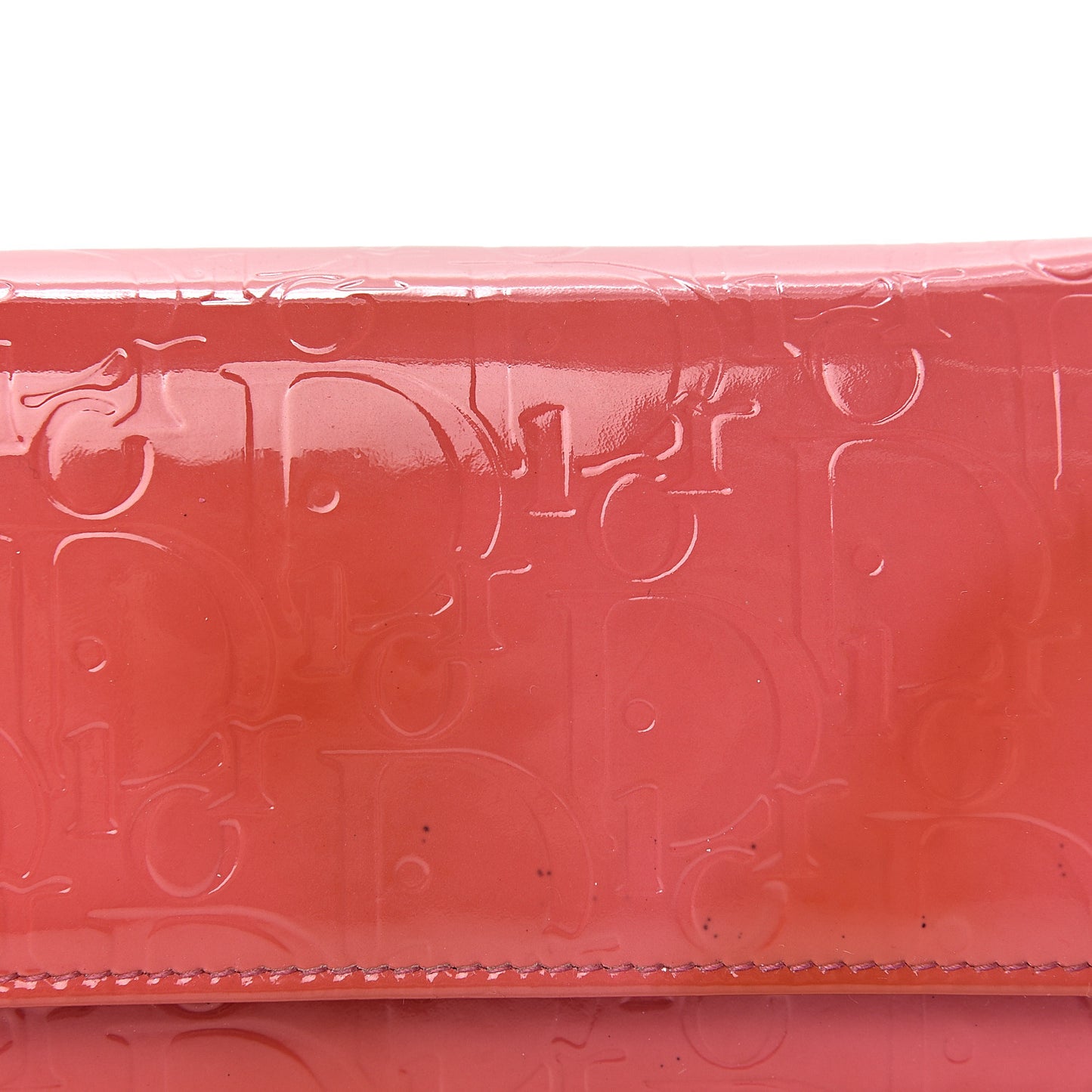Patent Ultimate Chain Wallet Fushia