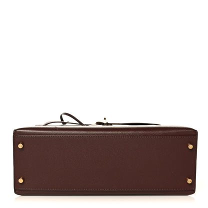 Hermes Courchevel Kelly Sellier 32 Noisette 6 of 48