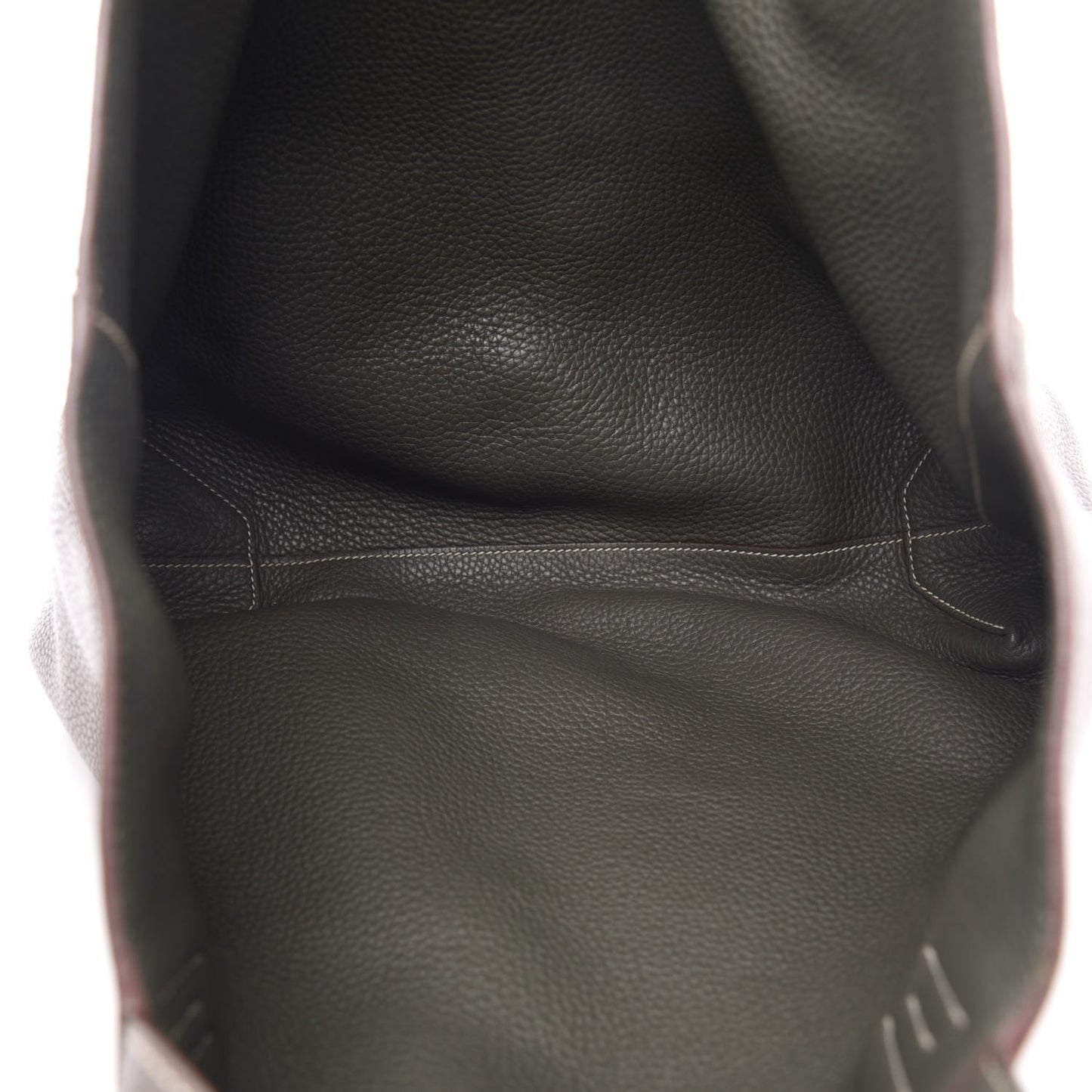 Taurillon Clemence Double Sens 36 Reversible Tote Etoupe Etain