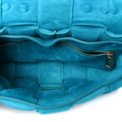 Bottega Veneta Suede Maxi Intrecciato Padded Chain Cassette Crossbody Bag Blaster 5 of 11