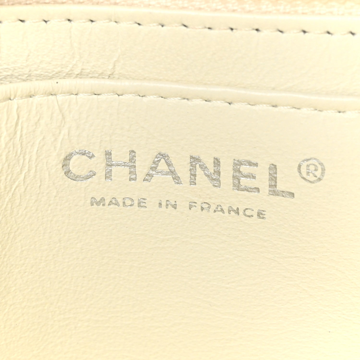 Chanel Lambskin Perforated Jumbo Single Flap White 6 of 9