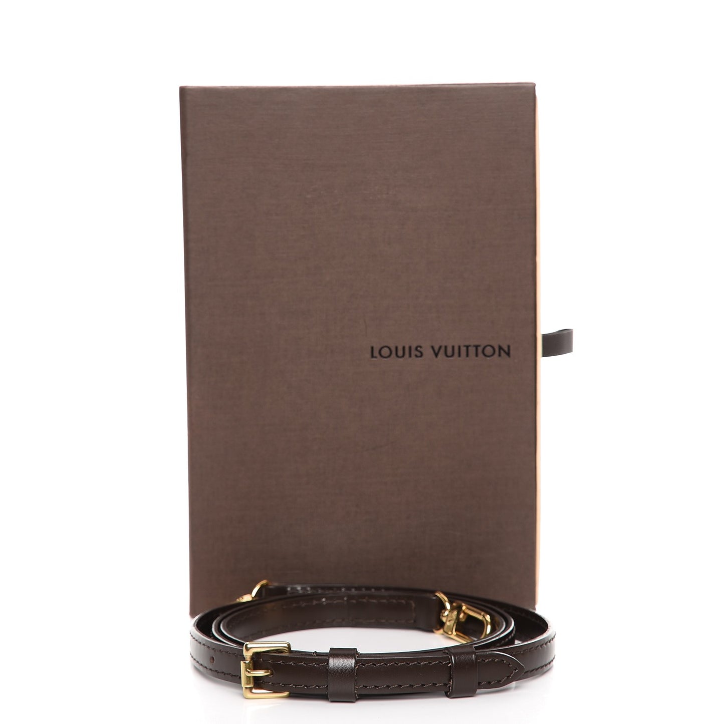 Calfskin 16mm Adjustable Shoulder Strap Brown