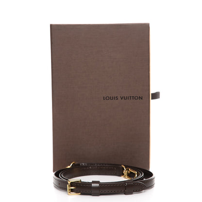 Louis Vuitton Calfskin 16mm Adjustable Shoulder Strap Brown 3 of 3