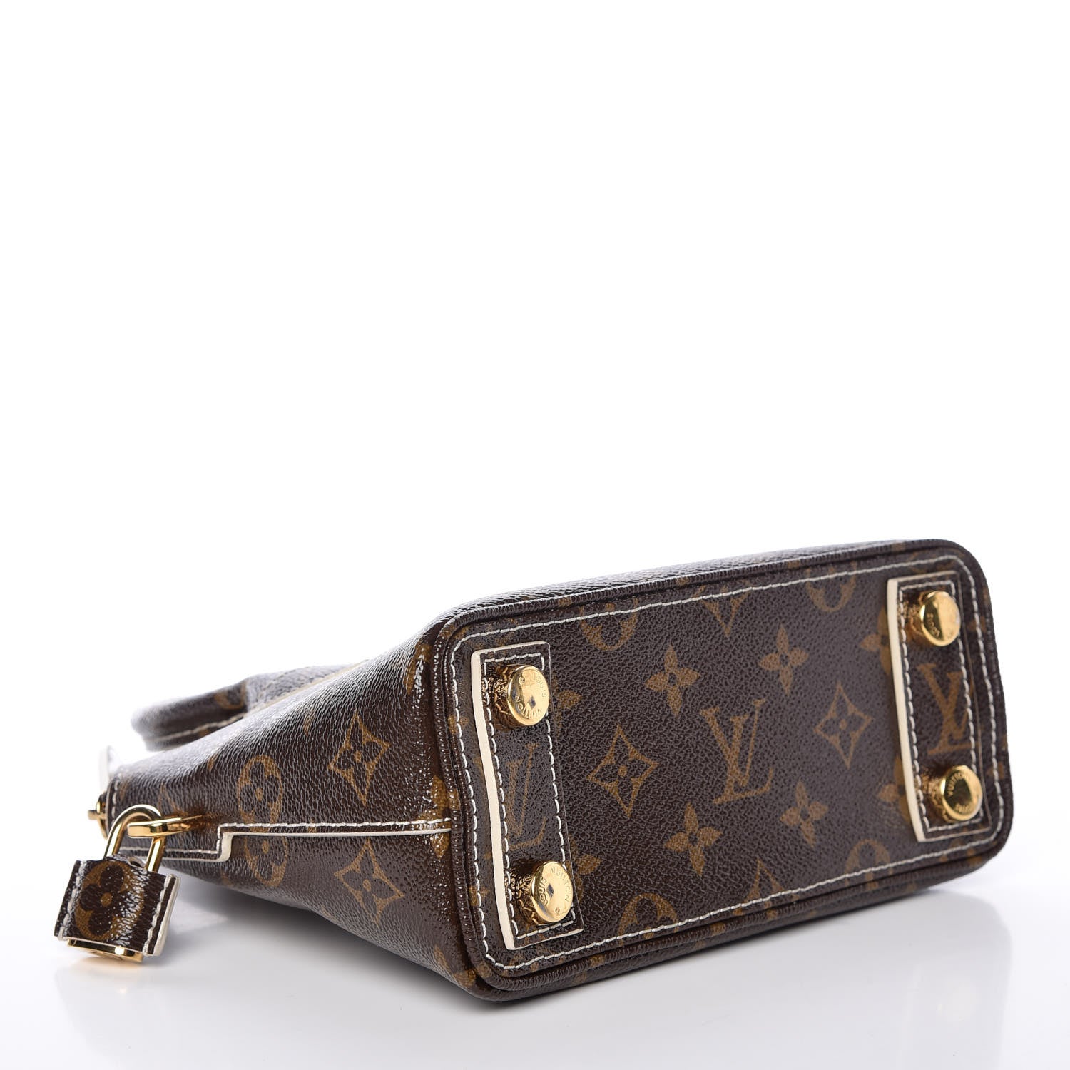 Louis Vuitton Monogram Shine Fetish Lockit BB 4 of 8
