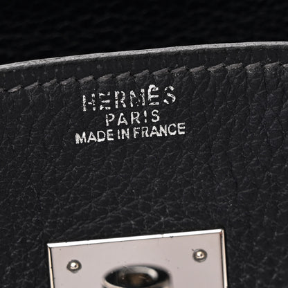 Hermes Clemence Birkin 30 Bleu Indigo 6 of 18