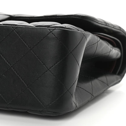Chanel Lambskin Quilted Jumbo Double Flap Black 9 of 9