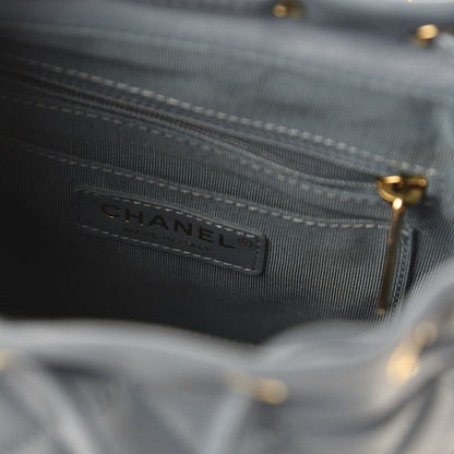 Chanel Calfskin Quilted Mini Urban Spirit Backpack Light Blue 7 of 10
