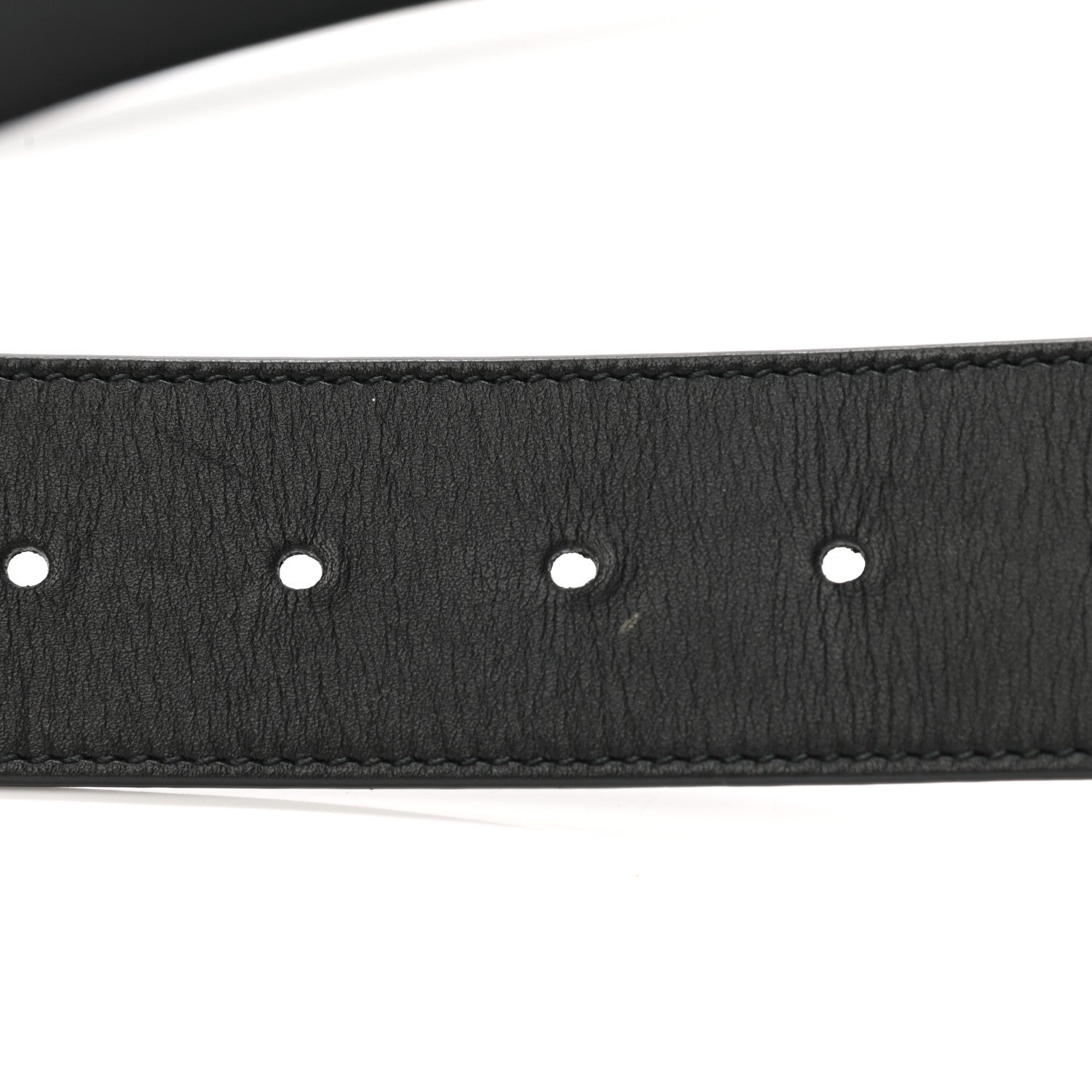 Gucci Calfskin Double G 40mm Belt 75 30 Black 3 of 5
