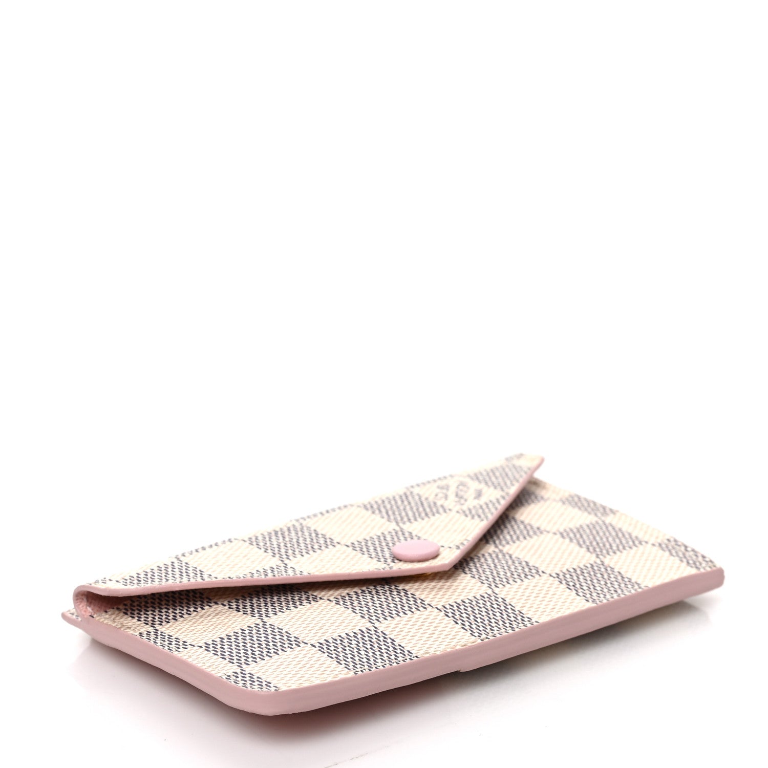 Louis Vuitton Damier Azur Recto Verso Card Holder Rose Ballerine 4 of 6
