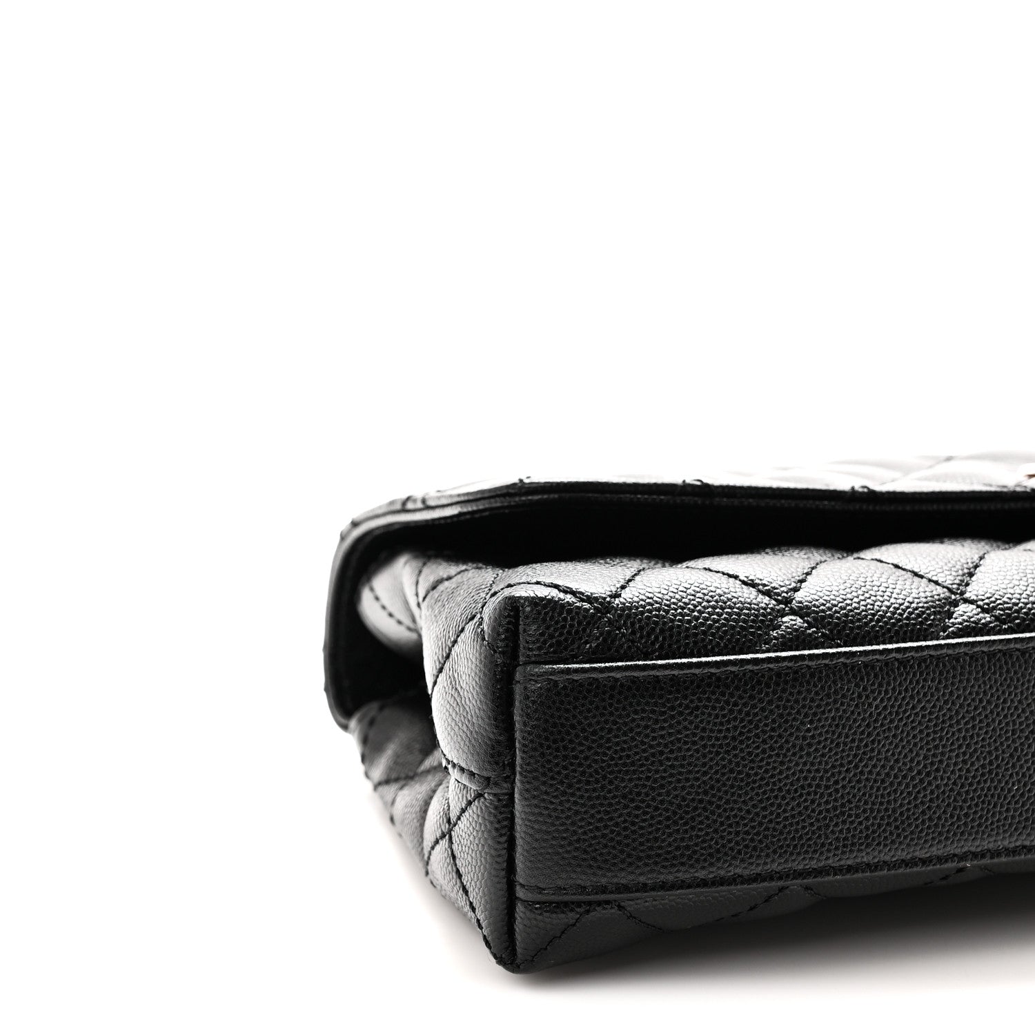 Chanel Caviar Quilted Maxi East West Coco Handle Flap Black 9 of 11