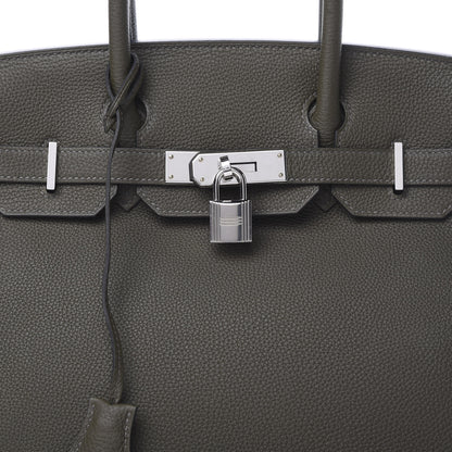 Hermes Togo Birkin 30 Vert Maquis 8 of 11