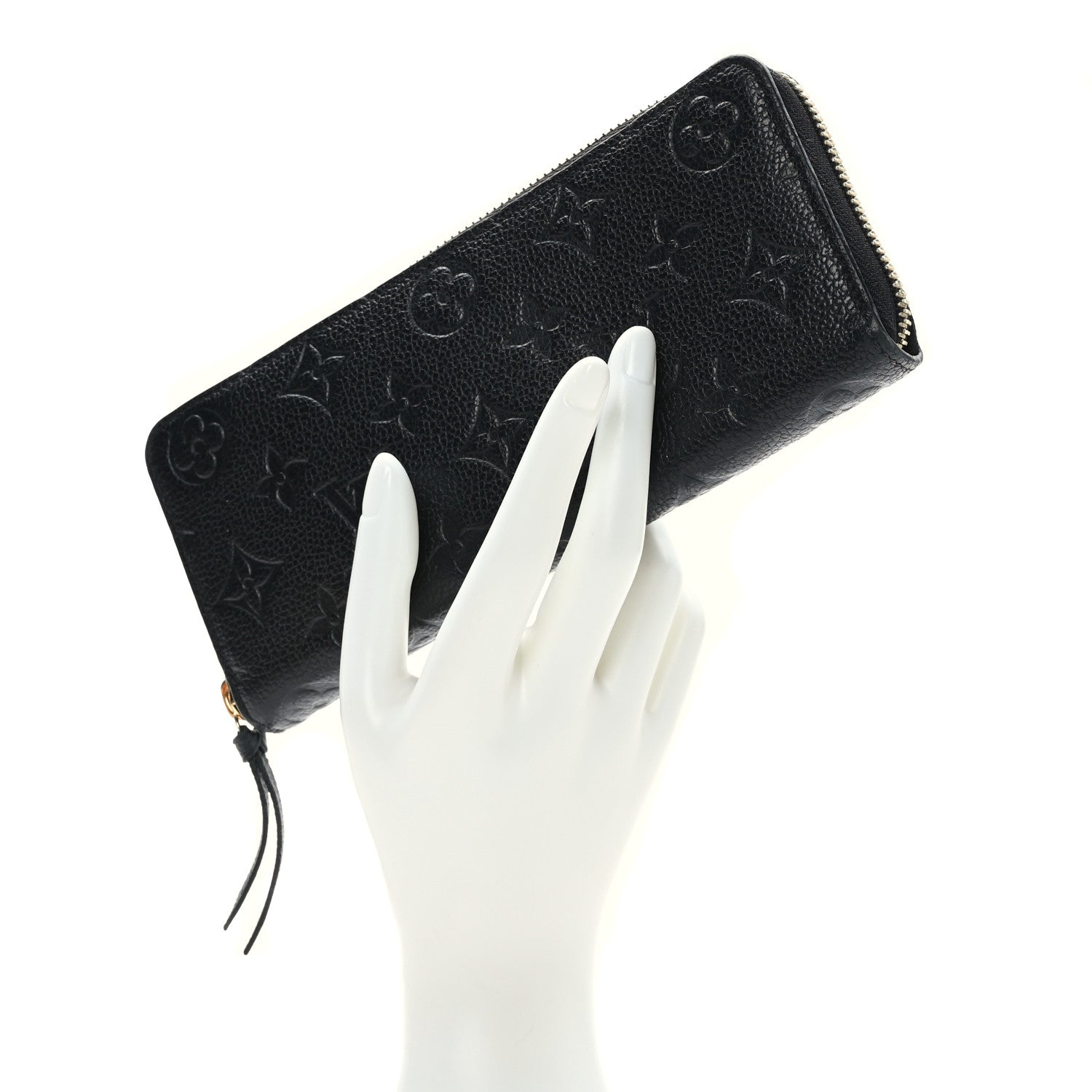 Louis Vuitton Empreinte Clemence Wallet Black 2 of 6