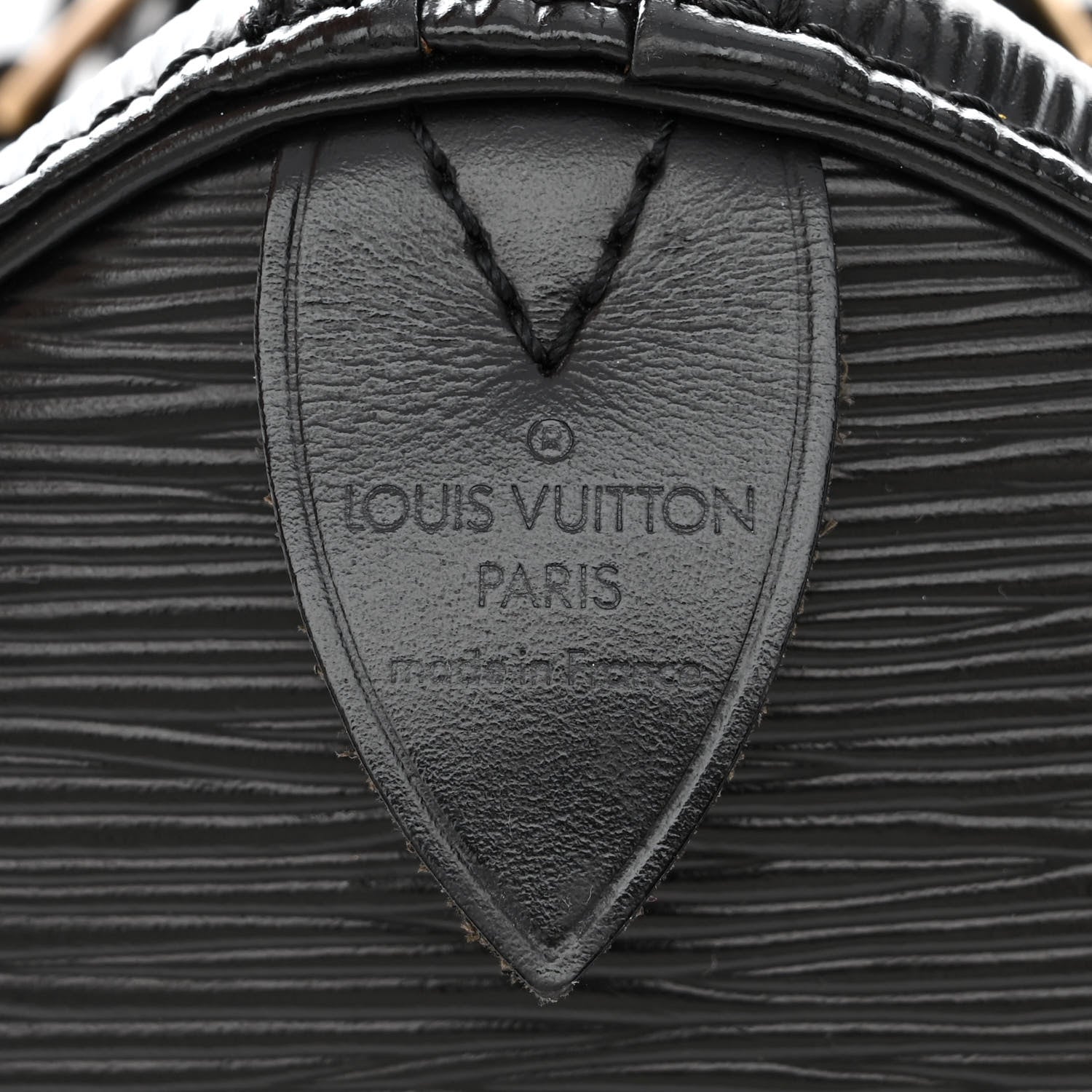 Louis Vuitton Epi Speedy 30 Black 6 of 11