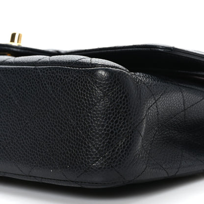 Chanel Caviar Quilted Medium Double Flap Black 9 of 9