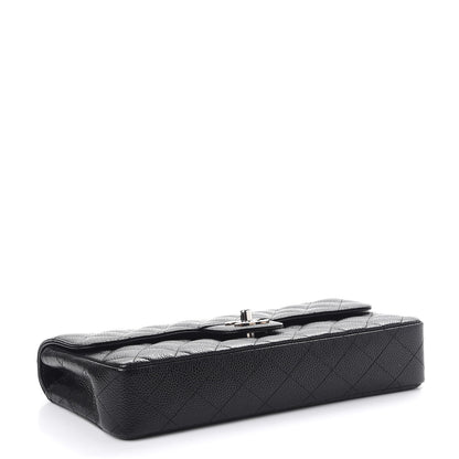 Chanel Caviar Quilted East West Flap Bijoux Chain Black 5 of 9