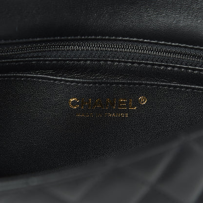 Chanel Lambskin Quilted Mini Rectangular Flap Black 6 of 12