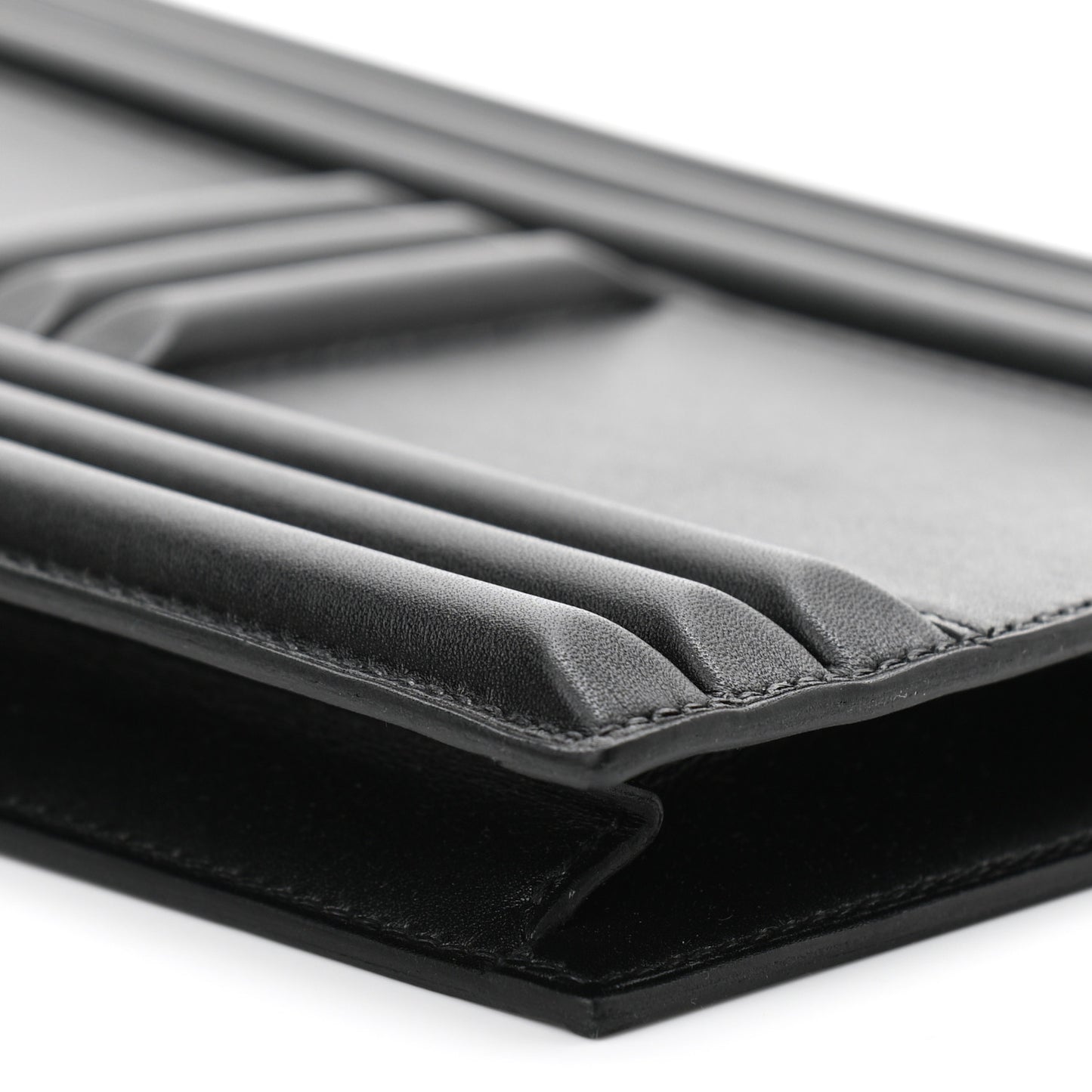 Tadelakt Kelly Cadena Clutch Black