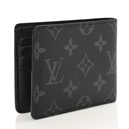 Louis Vuitton Monogram Eclipse Slender Wallet 3 of 6