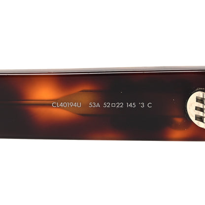 Celine Acetate Triomphe Sunglasses CL40194U Tortoise 6 of 7