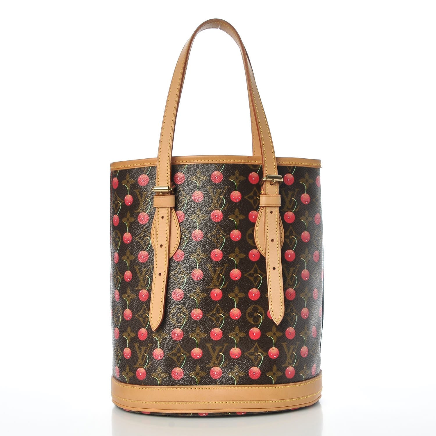 Louis Vuitton Monogram Cerises Bucket Bag 3 of 9