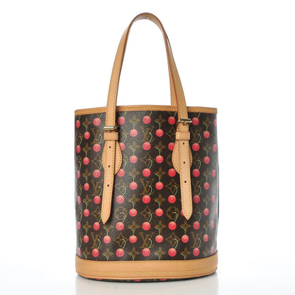Louis Vuitton Monogram Cerises Bucket Bag 3 of 9