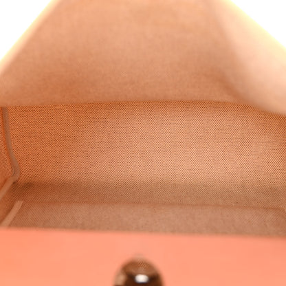 Hermes Toile Vache Calfskin Herbag 30 PM Naturel 6 of 15