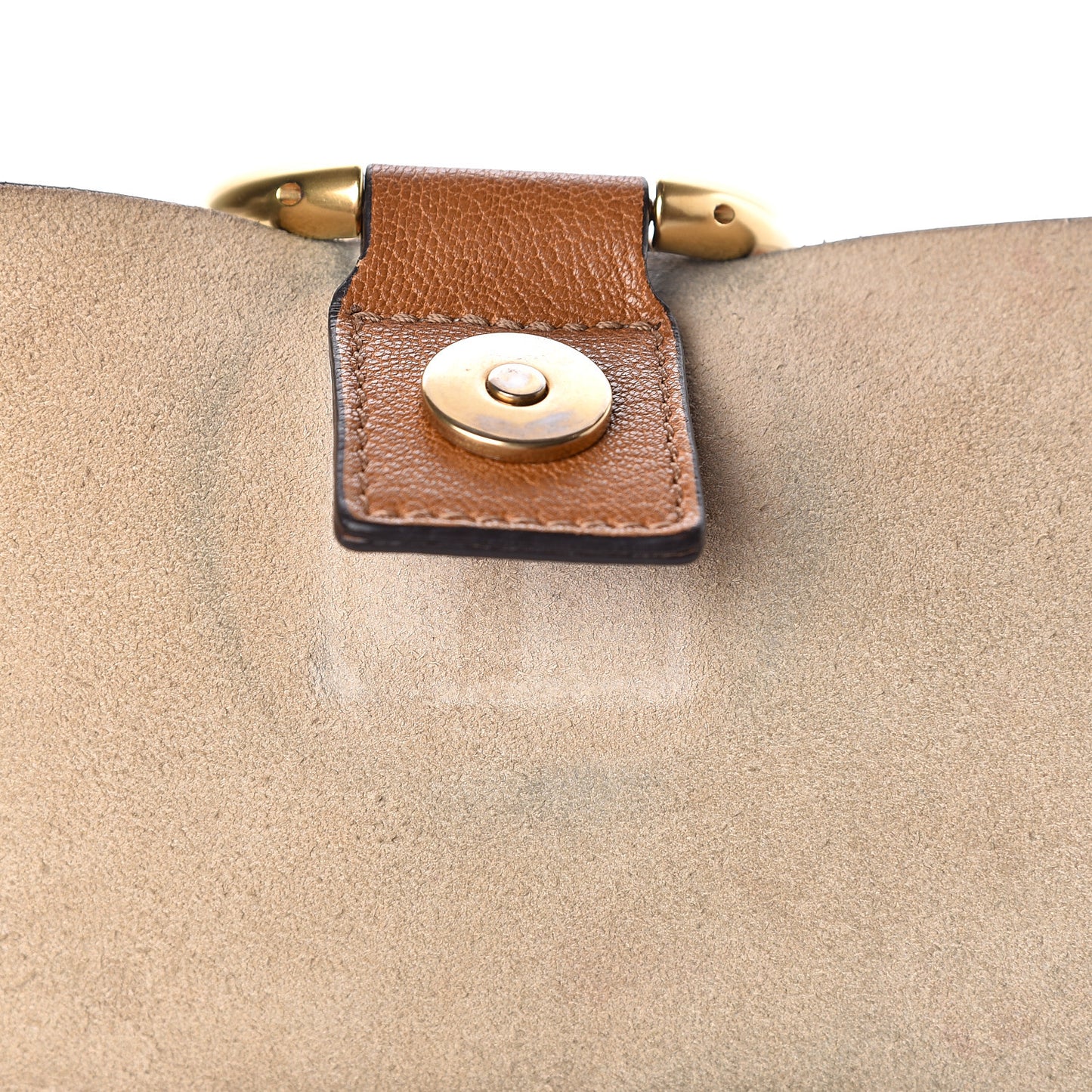 Goatskin Medium Faye Shoulder Bag Caramel