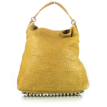 Alexander Wang Leather Darcy Slouchy Hobo Mustard 1 of 7